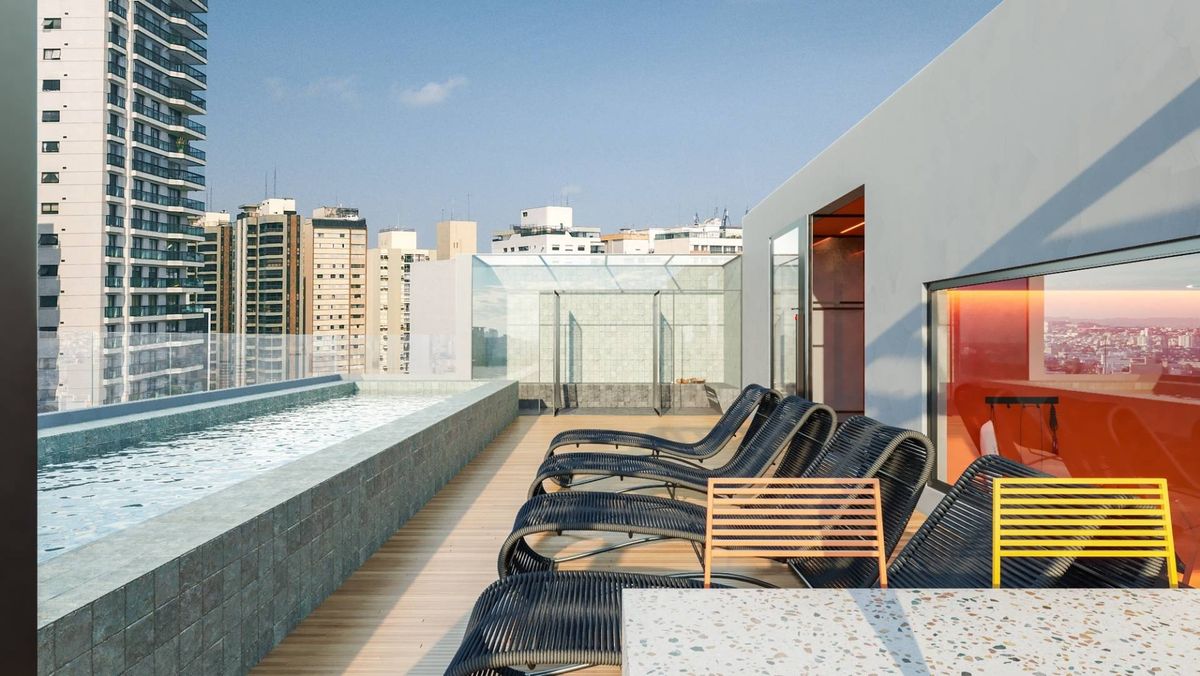 Art.julia construtora c2j pronto 28 metros studios com varan