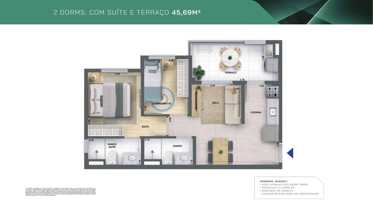 Lyne água branca construtora cury lançamento 46 metros 02 do