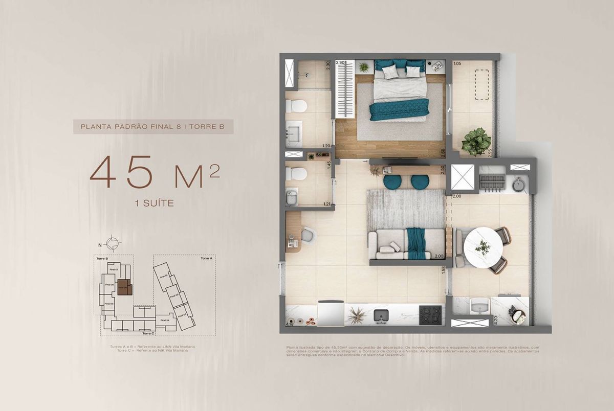 Linn vila mariana construtora planik construção 45 metros 01