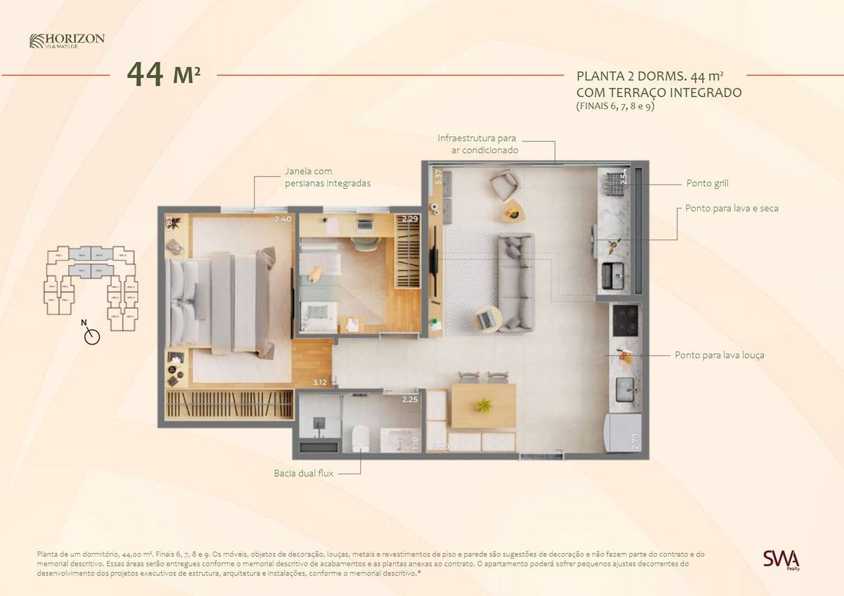 Horizon vila matilde construtora swa construção 27 metros 01