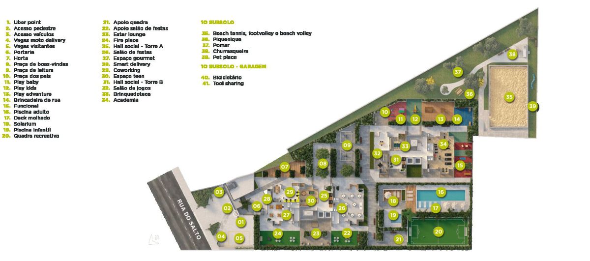 Residencial jump assunção construtora jacy pronto 58 metros 