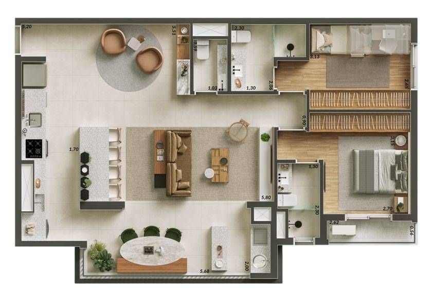 Nova villa matilde construtora jsg construção 90 metros 03 d