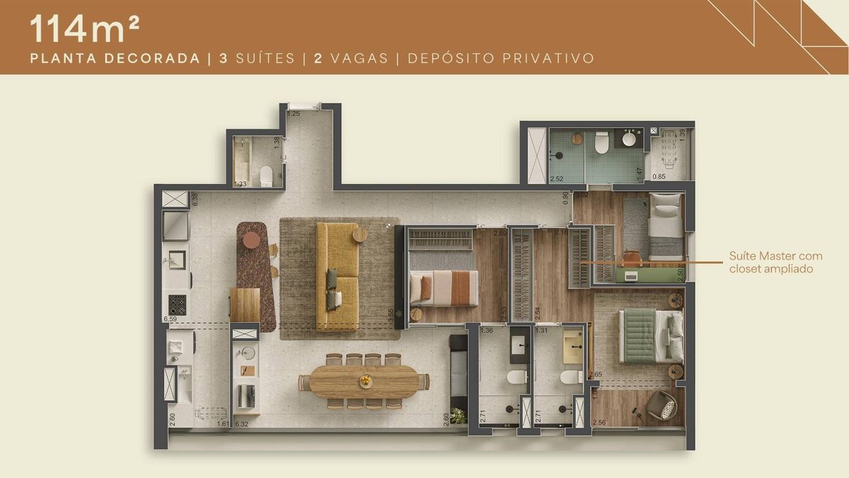 Ibiti alto da boa vista construtora fibra lançamento 57 metr