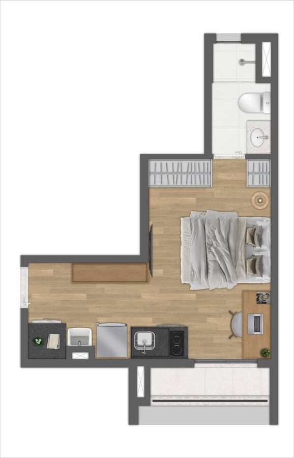 Joá pinheiros construtora kallas construção 25 metros studio