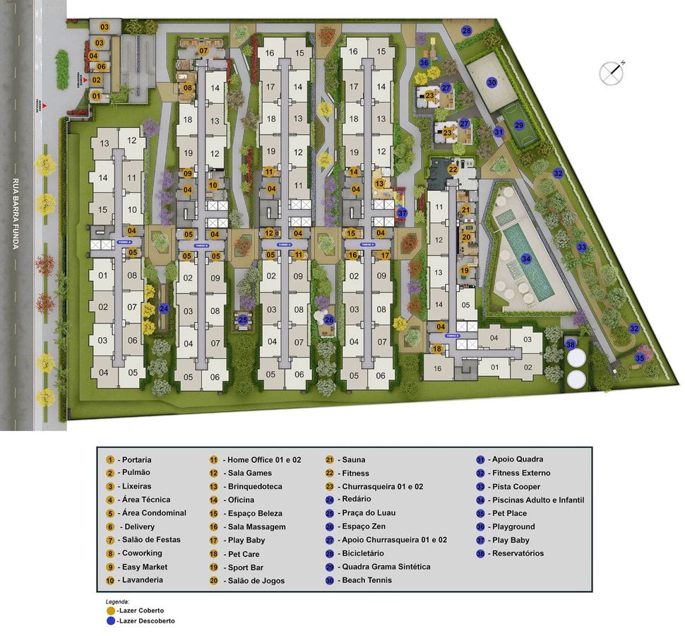 Barra funda 900 construtora cury construção 41 metros 02 dor