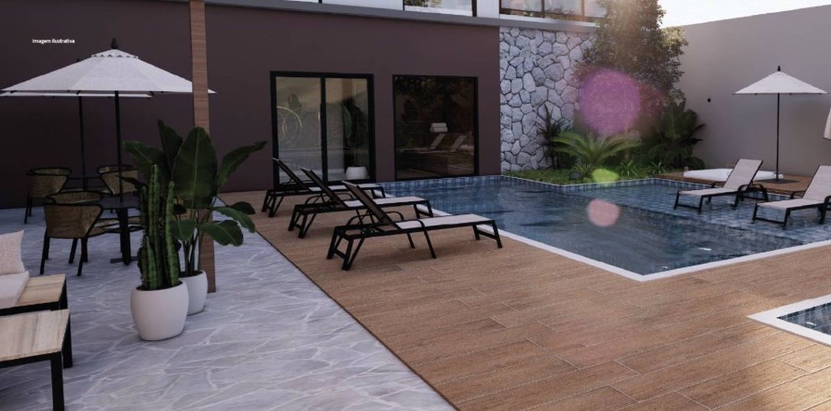 Residencial rapha by tová construção 36 metros 02 dormitório