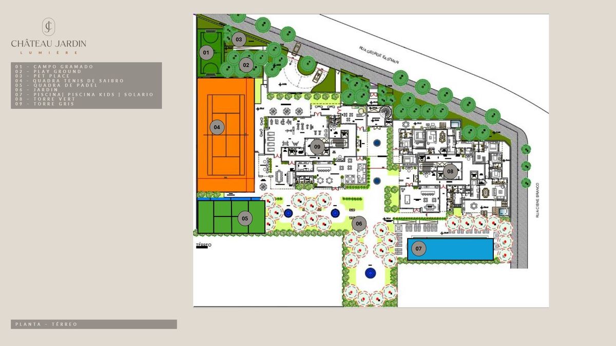 Château jardin harmonie construtora tegra lançamento 215 met