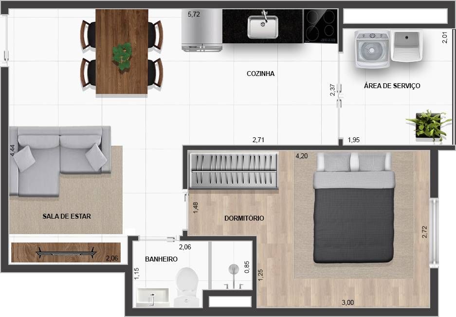 Maximus residences construtora yonder construção 41 metros 0