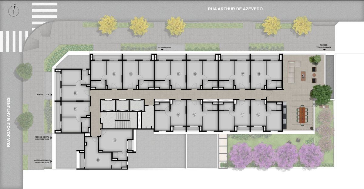 Joá pinheiros construtora kallas construção 25 metros studio