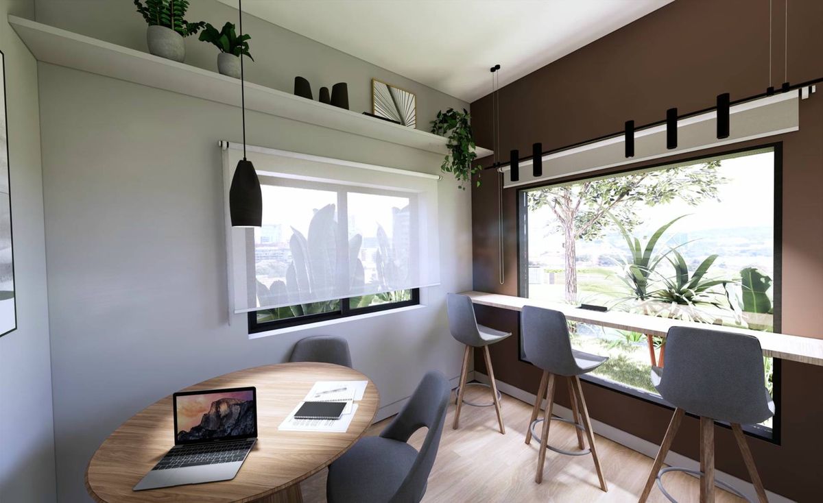 Residencial rapha by tová construção 36 metros 02 dormitório