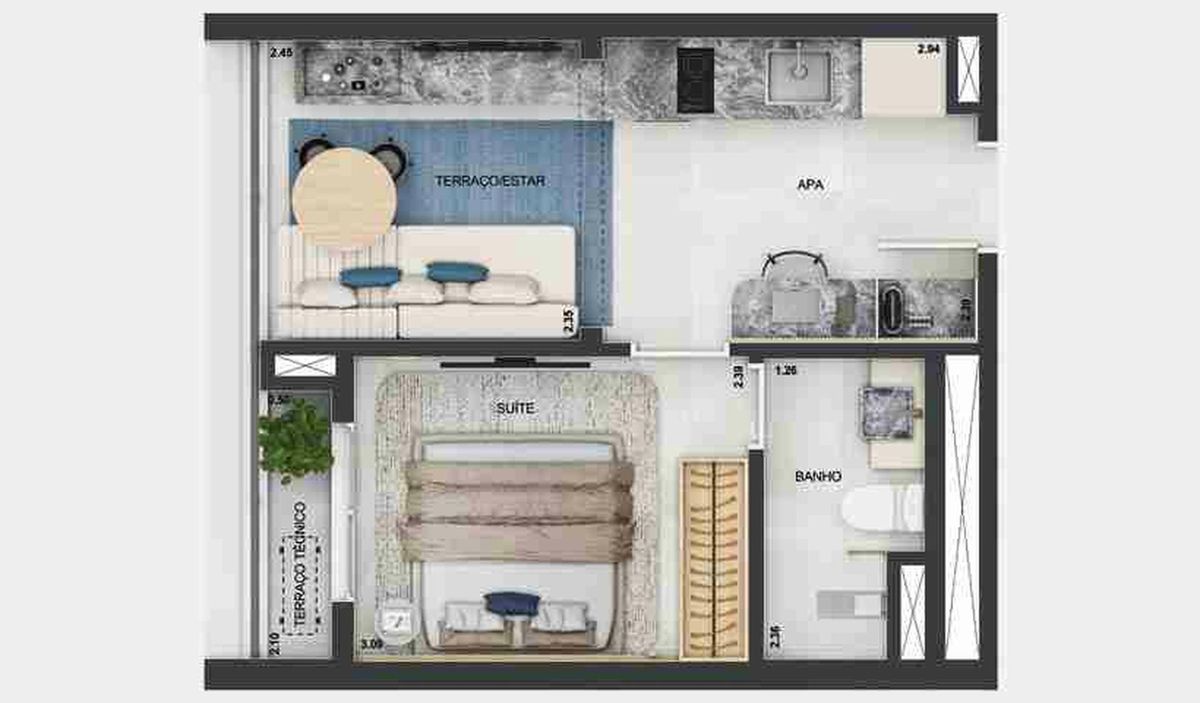 Kaslik ibirapuera construtora kaslik construção 28 metros 01