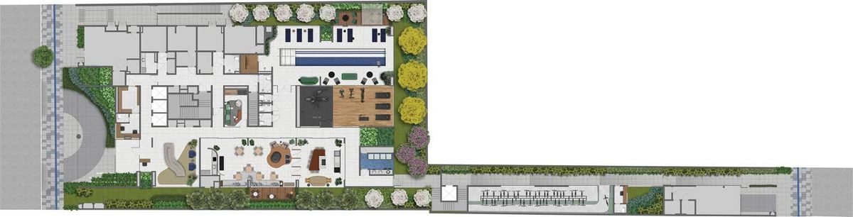 Dot 230 by triptyque construtora eztec construção 23 metros 