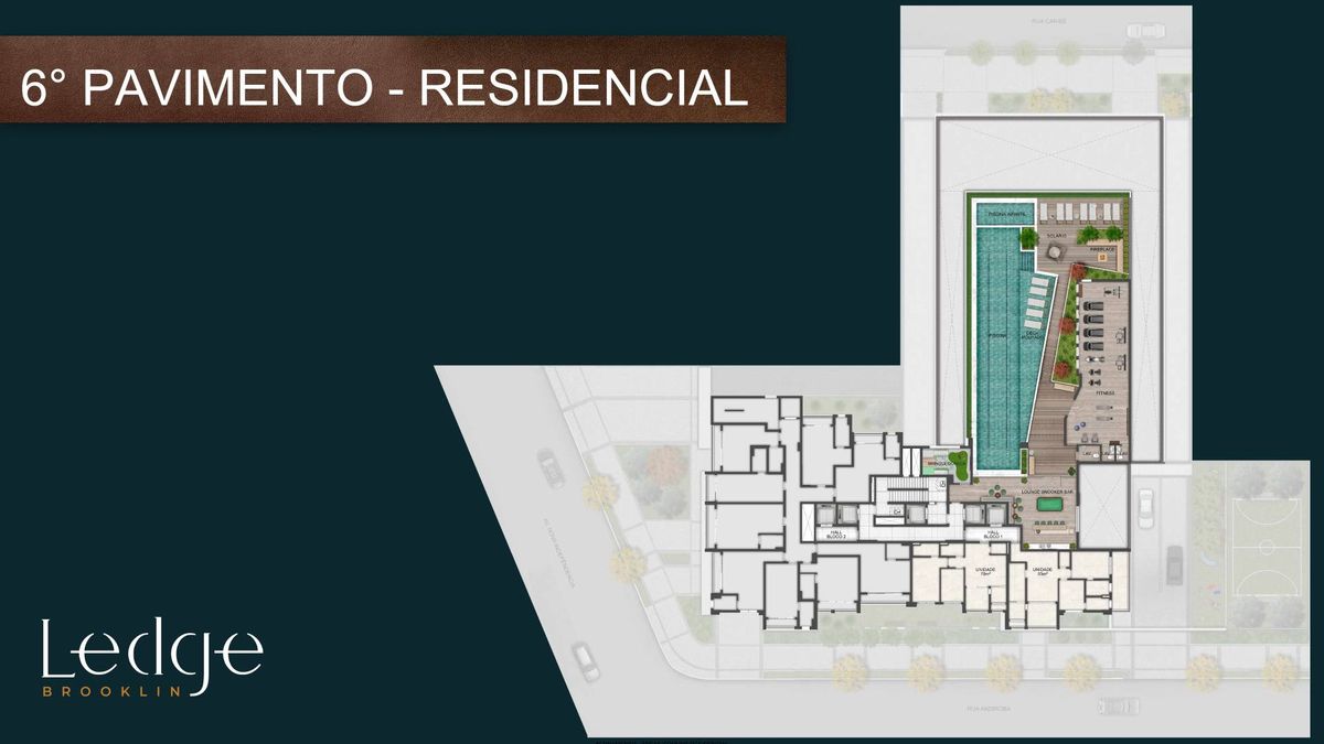 Ledge brooklin construtora tegra construção 70 metros 02 dor