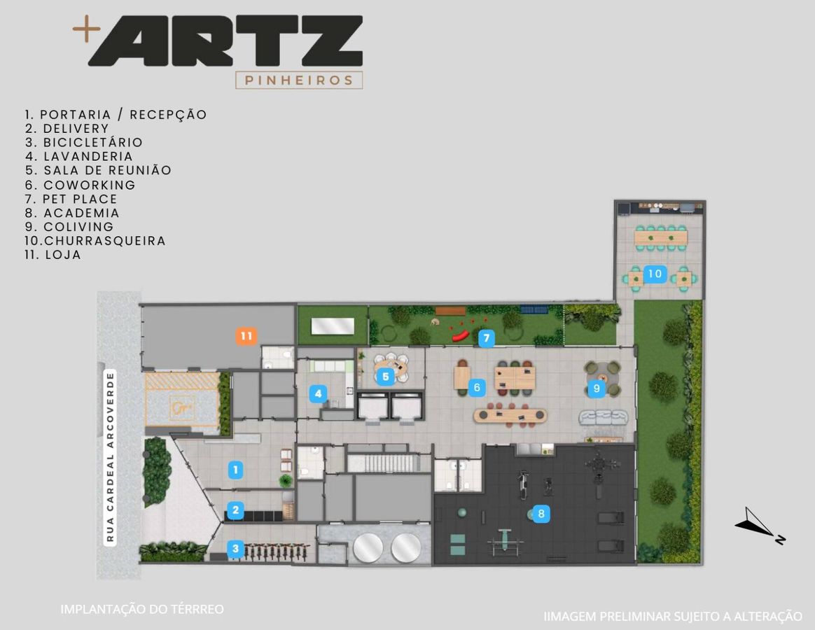 Artz pinheiros construtora artz construção 22 metros studios