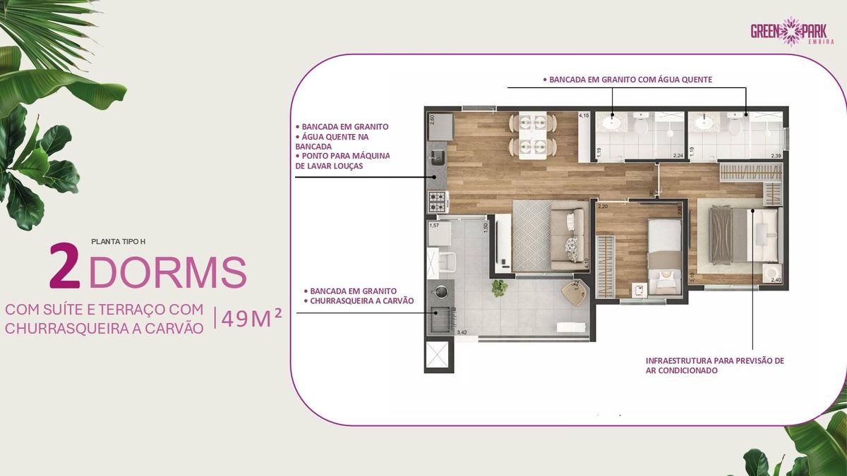Green park embira construtora econ construção 42 metros 02 d