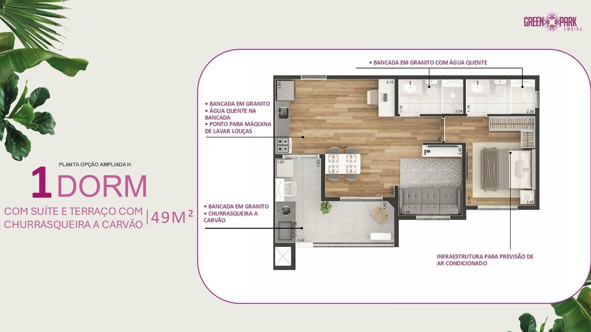 Green park embira construtora econ construção 37 metros 02 d