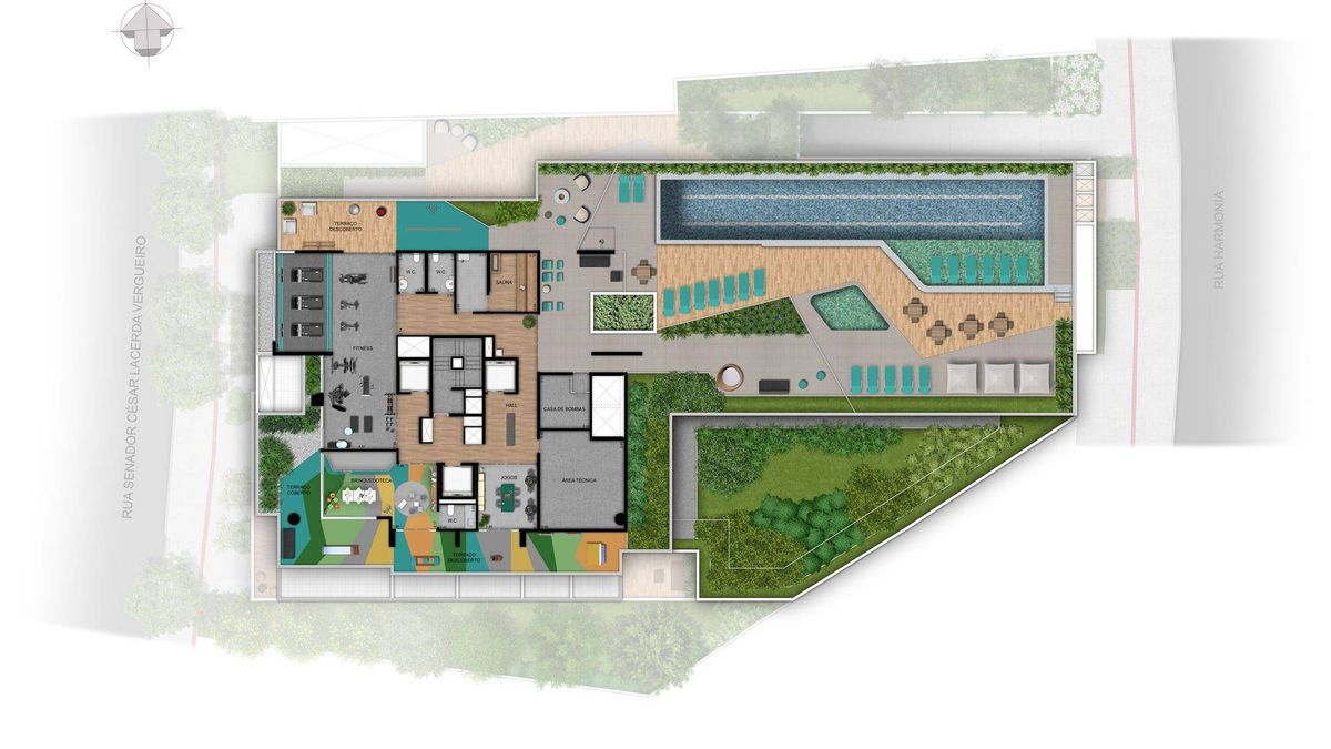 Harmonia da vila construtora paes & gregori pronto para mora