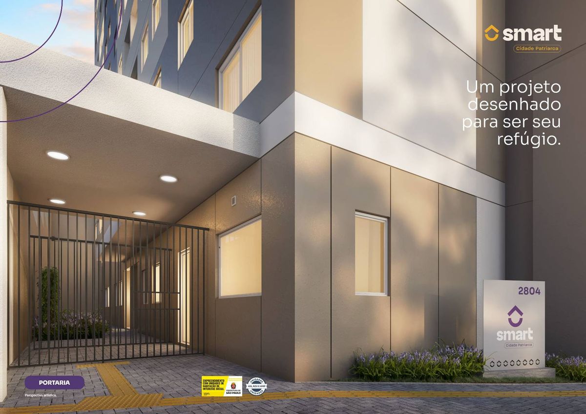 Smart cidade patriarca construtora smart lançamento 26 metro