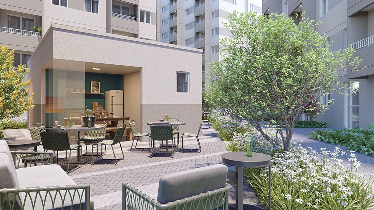 Raíz home clube construtora direcional construção 34 metros 