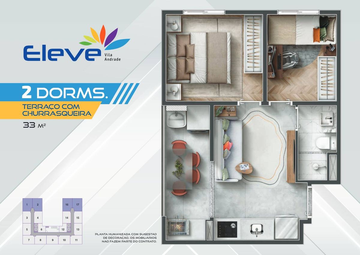 Eleve vila andrade ts engenharia construção 16 metros studio