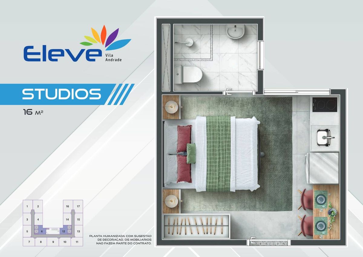 Eleve vila andrade ts engenharia construção 16 metros studio