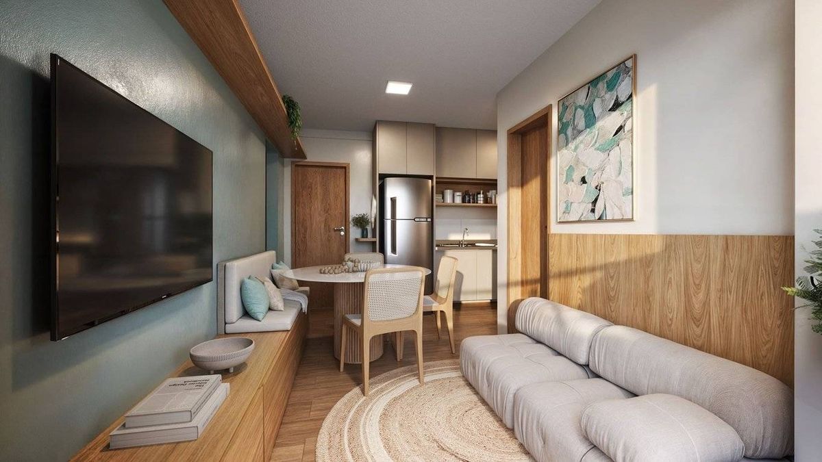 Saint rose construtora mrv construção 38 metros 02 dormitóri