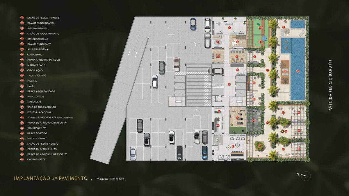 Vista plaza residencial construtora abiatar lançamento 46 me