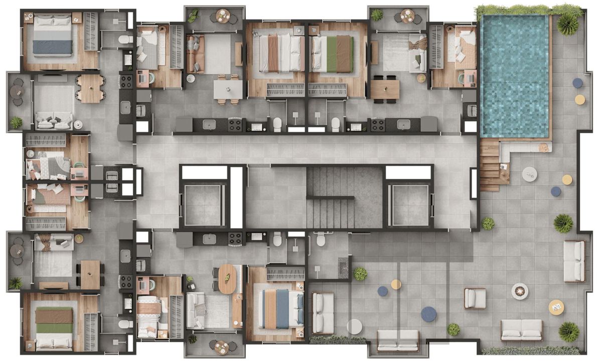 Philomena condomínio clube construtora conficon 37 metros 02