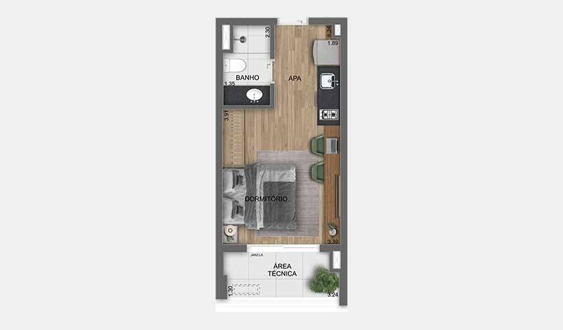 Chánes street construtora eztec construção 29 metros studios