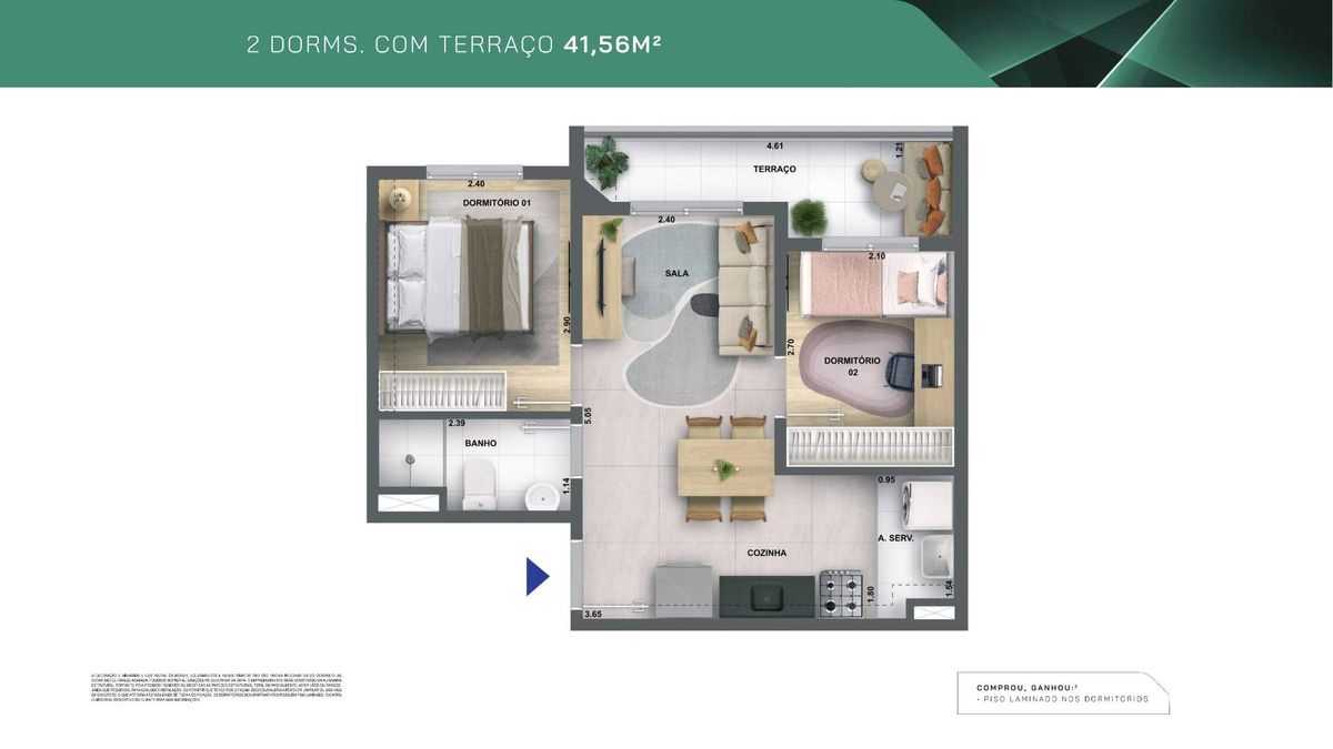 Lyne água branca construtora cury lançamento 46 metros 02 do