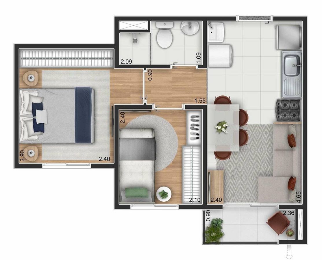 Elev ipiranga construtora trisul construção 34 metros 02 dor