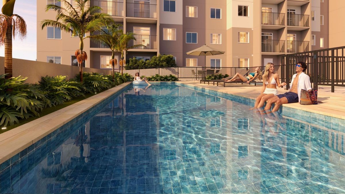 Residencial duetto são domingos laçamento 35 metros 02 dormi