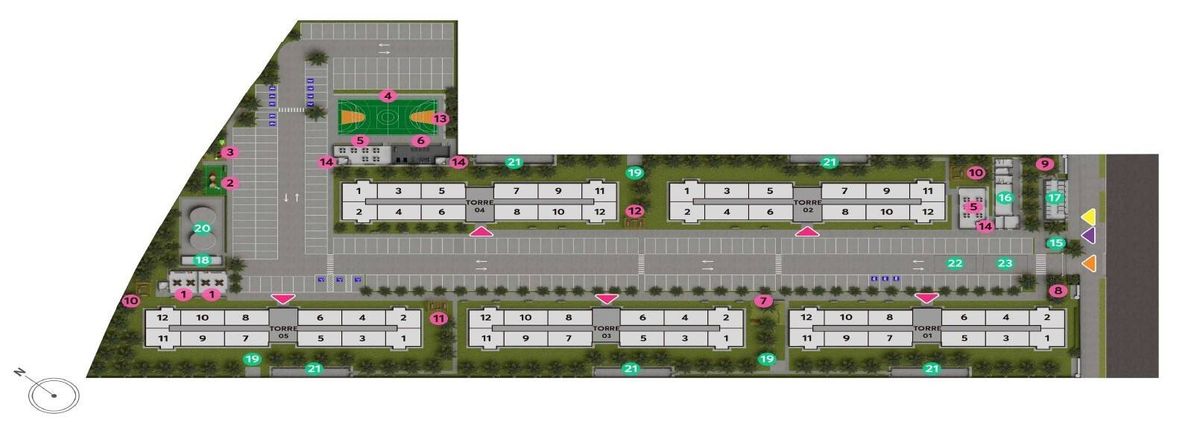 Residencial estoril construtora mrv construção 38 metros 02 