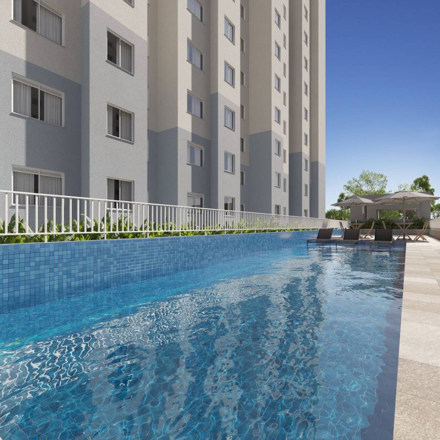 Solarium home club construtora danpris construção 34 metros 