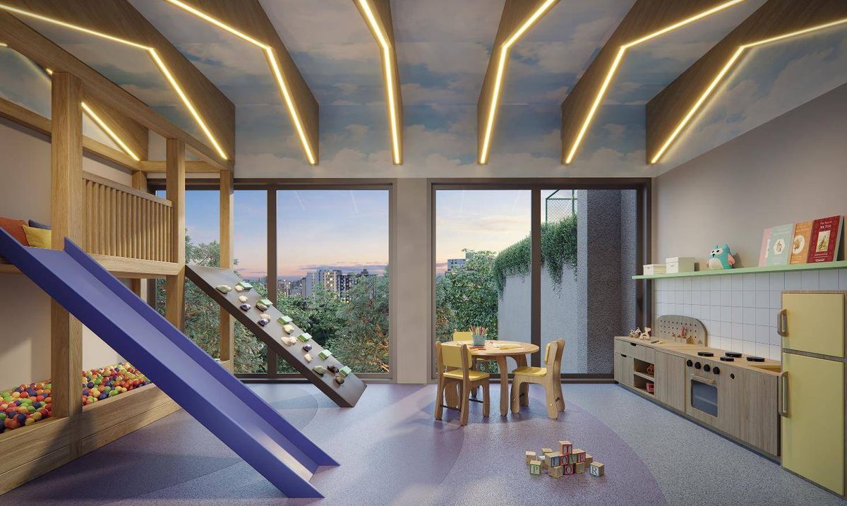 Praça kant chácara klabin construtora di francesco construçã