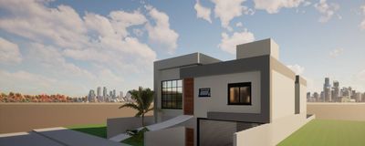 Sobrado em construção com piscina e área gourmet com churrasqueira em Altos da Boa Vista - Avaré. Foto 3