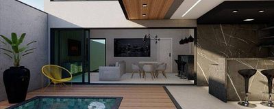Casa à Venda com 3 Quartos (1 Suíte), Piscina e Cozinha Integrada com Ilha em Jardim Dona Laura - Avaré. Foto 3