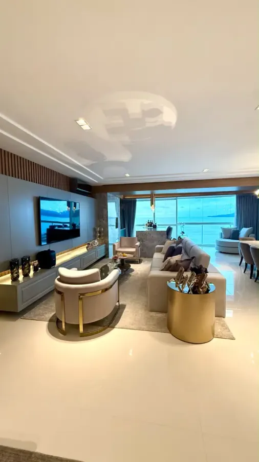 Sognare Residenziali Frente Mar 4 Suítes 4 Vagas - Apartamento em Meia Praia, Itapema - à venda - Imobiliária Rota do Sol Itapema