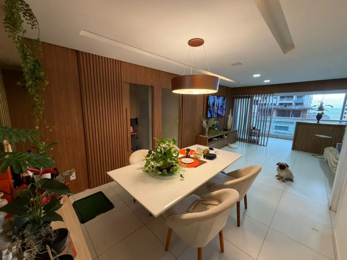 Sala de estar e jantar