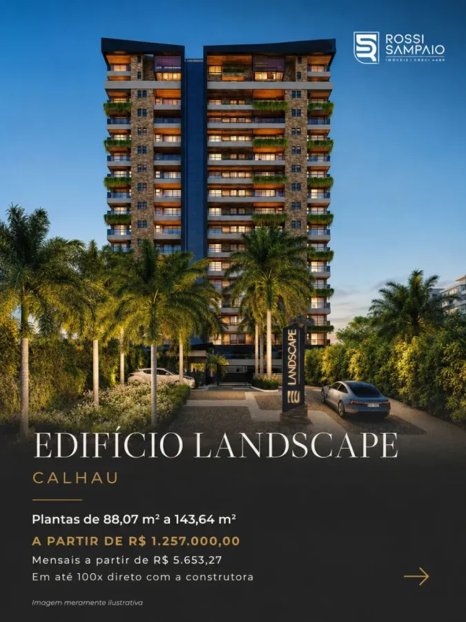 Fachada principal do Edifício Landscape