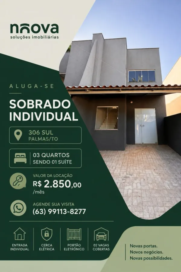 Fachada do Sobrado