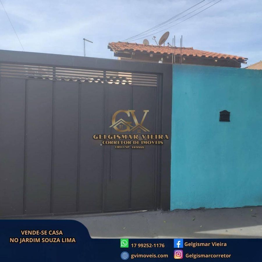 🏡 VENDE-SE CASA NO JARDIM SOUZA LIMA - BEBEDOURO - SP 🏡 - Casa em Jardim Souza Lima, Bebedouro - à venda - Gelgismar Vieira