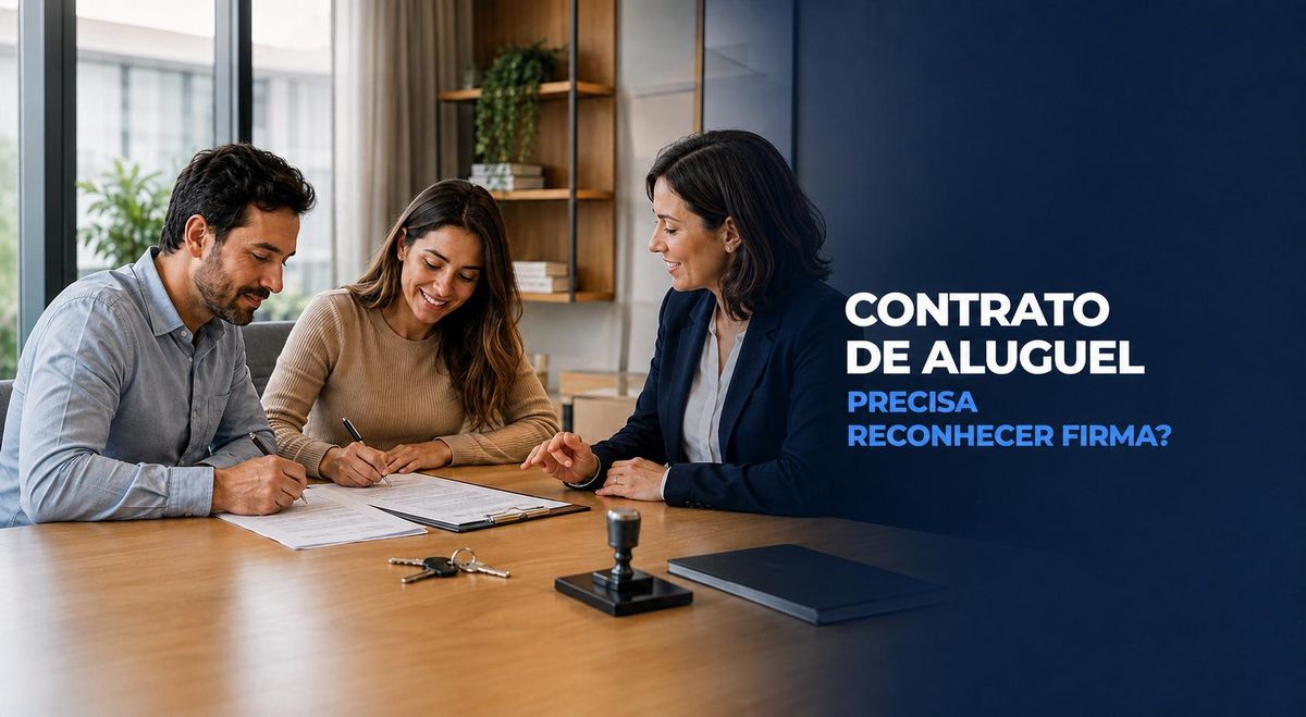 Contrato de aluguel precisa reconhecer firma para ser válido?