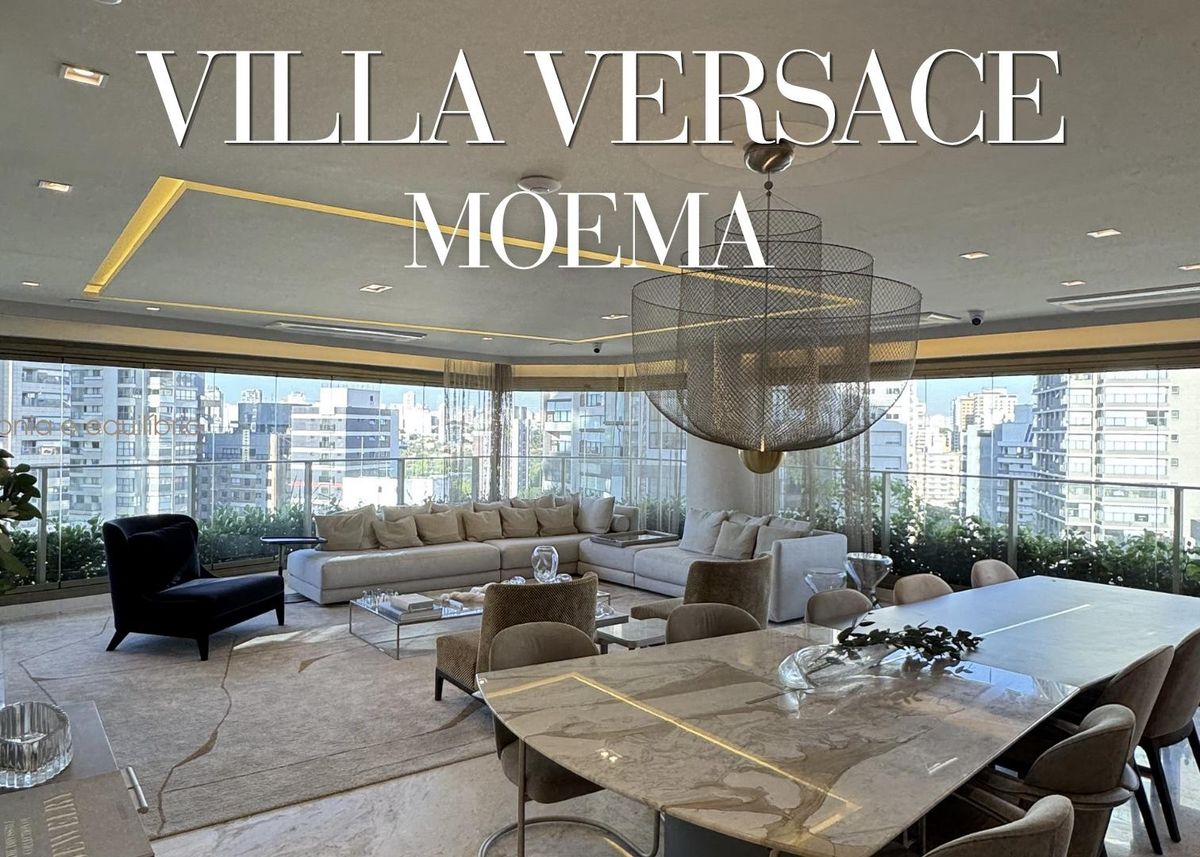 Villa Versace Moema: luxo italiano ao lado do Parque Ibirapuera