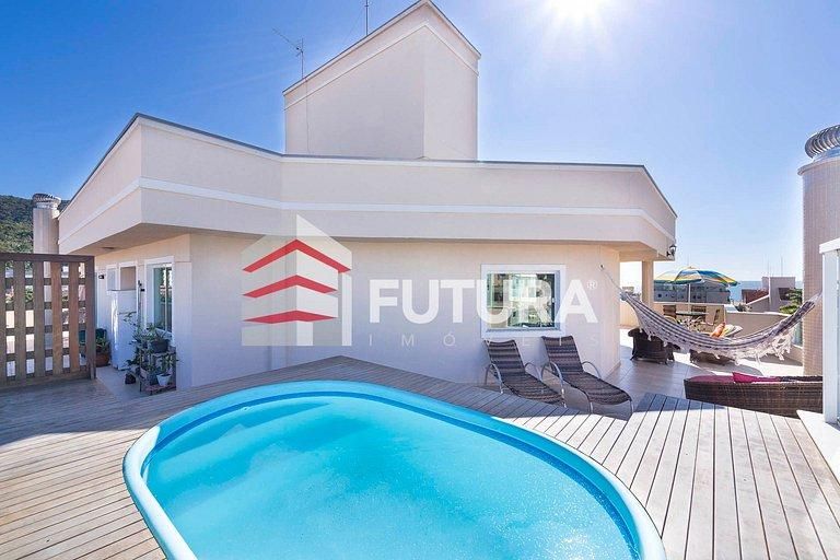 Aluguel de Temporada em Bombinhas – Cobertura com Piscina e 3 Suítes LA258 - Cobertura em Bombas, Bombinhas - para temporada - PAULA CRISTINA DA SILVA MINELLA NEGOCIOS IMOBILIARIOS LTDA
