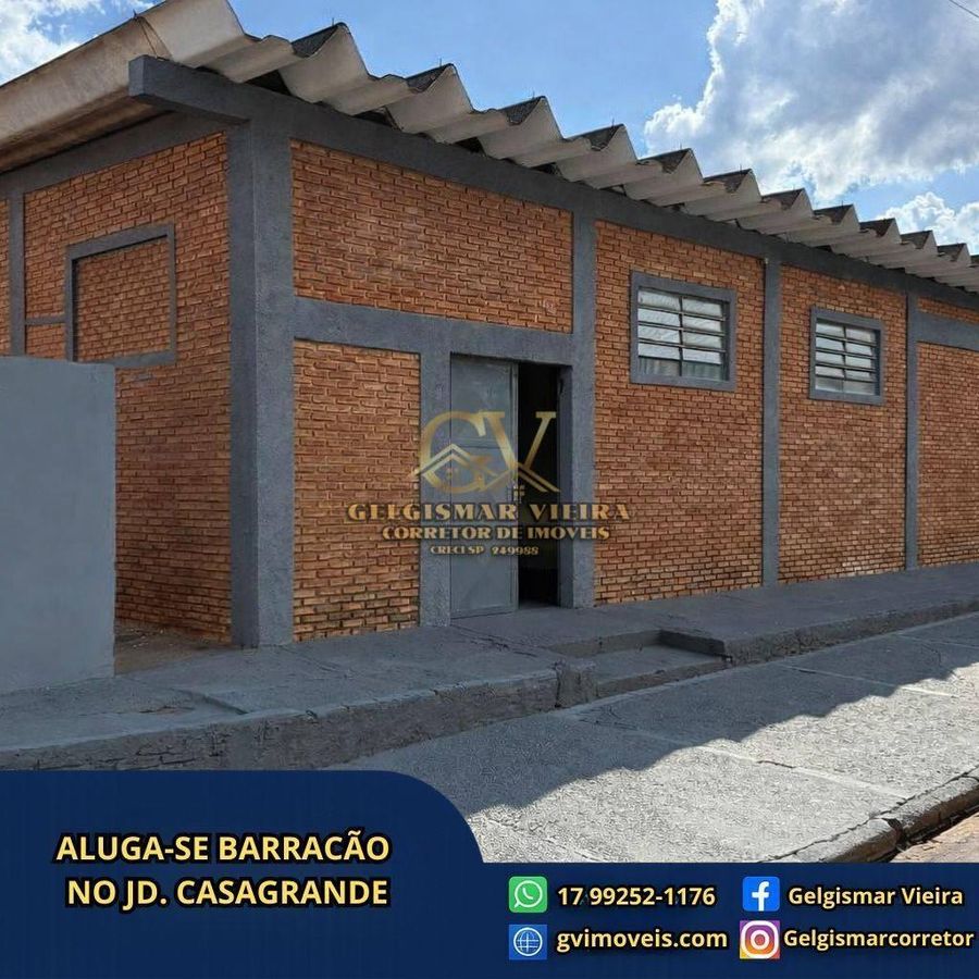 🏡 ALUGA-SE PONTO COMERCIAL NO JD. CASAGRANDE - BEBEDOURO - SP 🏡 - Comercial em Jardim Casagrande, Bebedouro - para locação - Gelgismar Vieira