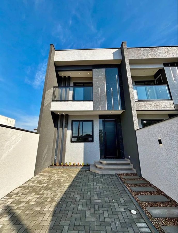 Sobrado Duplex Amizade Guaramirim - Casa em Amizade, Guaramirim - à venda - Guara Imóveis Ltda