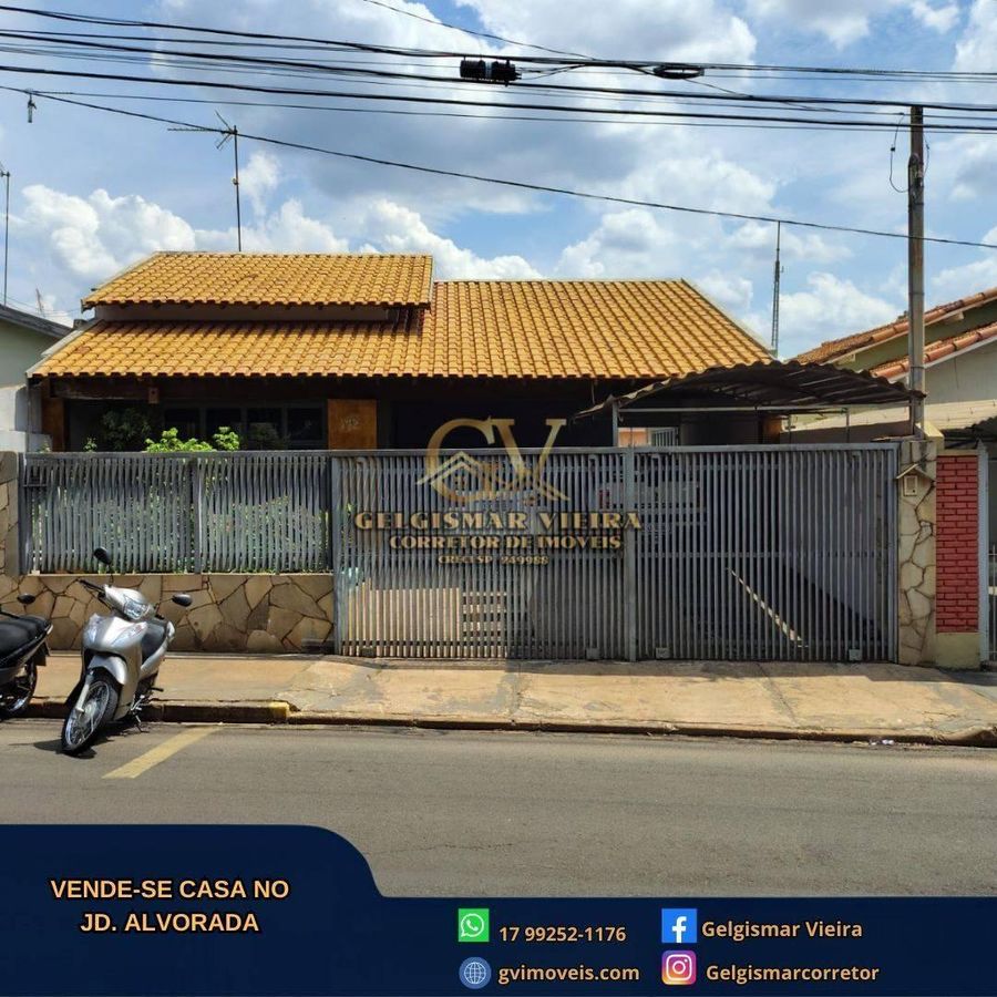 🏡 VENDE-SE CASA NO JARDIM ALVORADA - BEBEDOURO - SP 🏡 - Casa em Jardim Alvorada, Bebedouro - à venda - Gelgismar Vieira