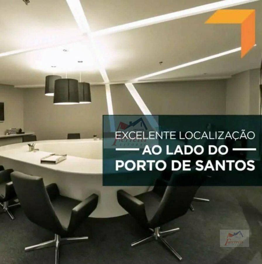 Sala-comercial-Em-edificio-para-Aluguel-em-Valongo-Santos-SP