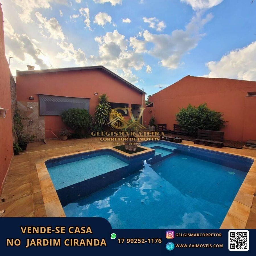 🏡 VENDE-SE CASA NO JARDIM CIRANDA - BEBEDOURO - SP 🏡 - Casa em Jardim Ciranda, Bebedouro - à venda - Gelgismar Vieira
